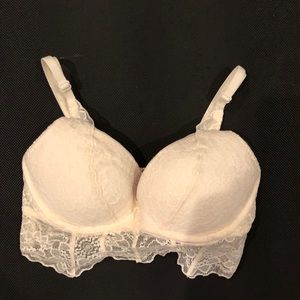 Victoria secret (XS) White lace bralette